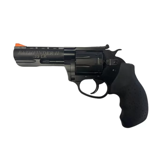 Charter Arms 12335 Pathfinder II Small Frame 22 Mag 8 Shot 3.50" Black Passivate Steel Barrel & Cylinder, Black Passivate Aluminum Frame, Black Rubber Grip, Exposed Hammer Charter Arms 12335 Pathfinder II Small Frame 22 Mag 8 Shot 3.50" Black Passivate Steel Barrel & Cylinder, Black Passivate Aluminum Frame, Black Rubber Grip, Exposed Hammer