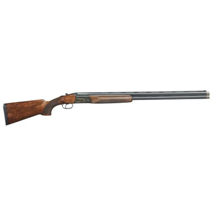 F.A.I.R. FRCRRAV1232 Carrera V 12 Gauge Break Open 3" 2rd 32" Black Over/Under Vent Rib Barrel, Black w/Gold Inlay Receiver, Walnut w/Adj Comb Stock, TechniChoke XP70 Choke System F.A.I.R. FRCRRAV1232 Carrera V 12 Gauge Break Open 3" 2rd 32" Black Over/Under Vent Rib Barrel, Black w/Gold Inlay Receiver, Walnut w/Adj Comb Stock, TechniChoke XP70 Choke System