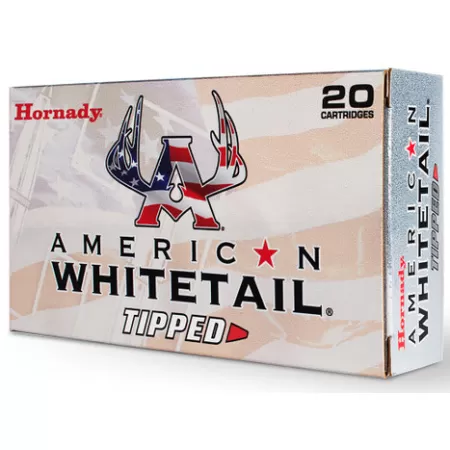 Hornady 80578 American Whitetail 7mm-08Rem 139gr 20 Per Box/10 Case