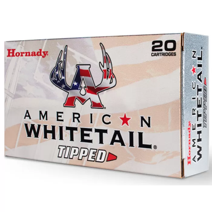Hornady 80578 American Whitetail 7mm-08Rem 139gr 20 Per Box/10 Case