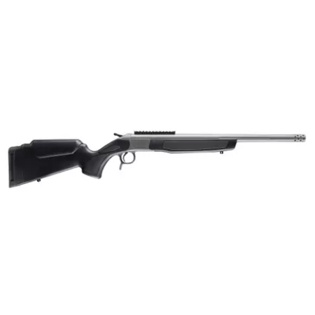CVA CR4437S Cascade Takedown 308 Win 1rd 20" Matte Stainless Steel Threaded Barrel & Receiver w/Picatinny Rail, Black Synthetic Stock