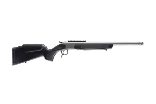 CVA CR4437S Cascade Takedown 308 Win 1rd 20" Matte Stainless Steel Threaded Barrel & Receiver w/Picatinny Rail, Black Synthetic Stock
