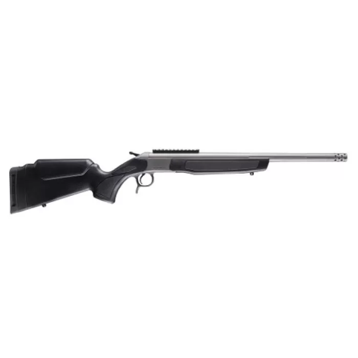 CVA CR4437S Cascade Takedown 308 Win 1rd 20" Matte Stainless Steel Threaded Barrel & Receiver w/Picatinny Rail, Black Synthetic Stock