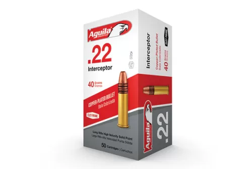 AGUILA 22 LR Interceptor 40 GR SP 1470FPS 500rd 1B222320@