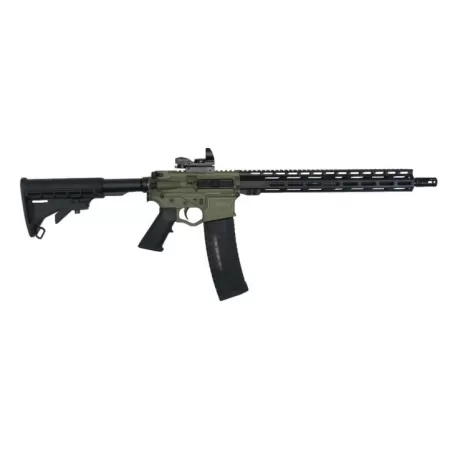 ATI Omni, Hybrid Ria 5.56X45 NATO, 16" BBL, Red/Green Duo Sight, Green, 60rd