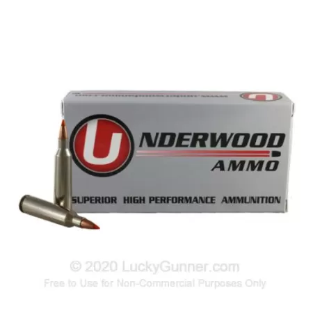 22-250 - 50 Grain Ballistic Tip Varmint - Underwood - 20 Rounds
