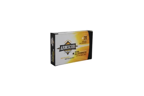 Armscor Centerfire Rifle Brass .223 Rem 55-Grain 20-Rounds FMJ