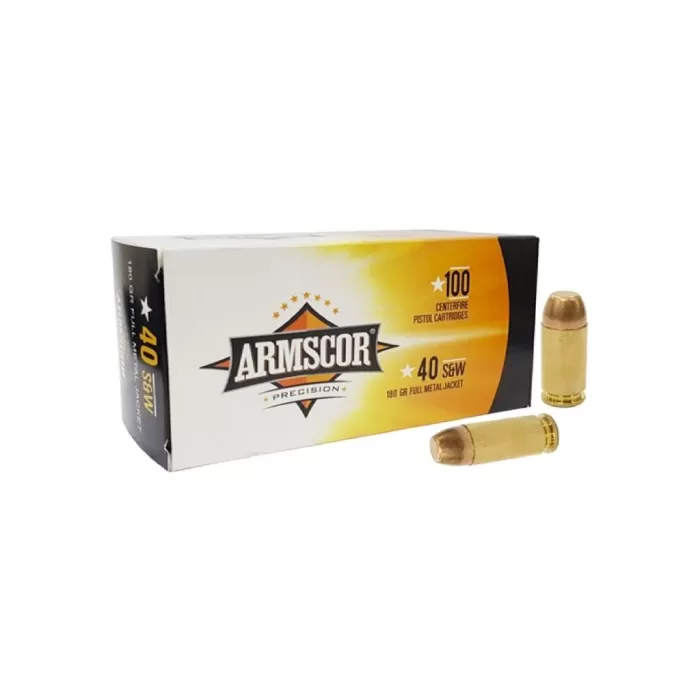 Armscor 40S&W ARM50316 180 Grain Full Metal Jacket Ammunition - 1200rd Case - Dirty Bird Industries Armscor 40S&W ARM50316 180 Grain Full Metal Jacket Ammunition - 1200rd Case - Dirty Bird Industries