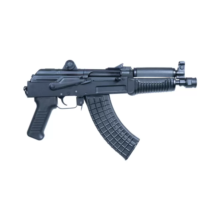 Arsenal SAM7K-34 AK Pistol 7.62x39mm, 8.5" Barrel, No Stock, Polymer, Black, Ships w/ 5rd Mag Arsenal SAM7K-34 AK Pistol 7.62x39mm, 8.5" Barrel, No Stock, Polymer, Black, Ships w/ 5rd Mag