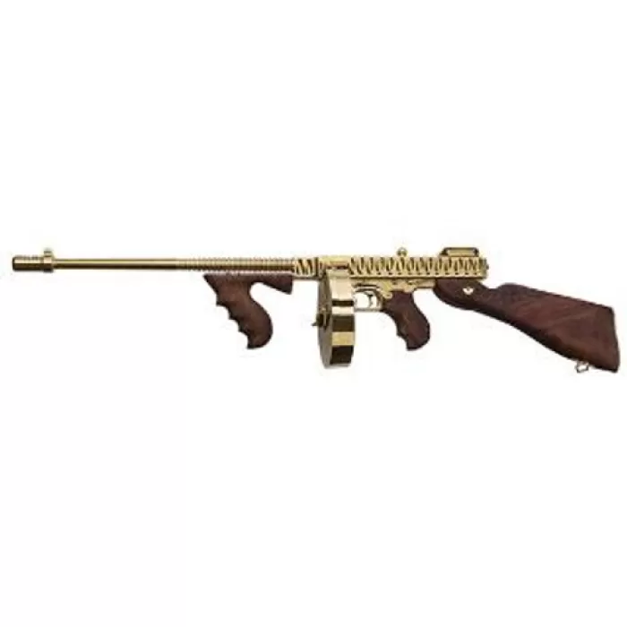 AUTO ORDNANCE 1927A-1 DELUXE .45 ACP 16.5" 50RD TITANIUM GOLD TIGER BLEM AUTO ORDNANCE 1927A-1 DELUXE .45 ACP 16.5" 50RD TITANIUM GOLD TIGER BLEM