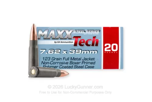 MAXXTECH PTGS762     762X39 123G FMJ STEEL   20/30