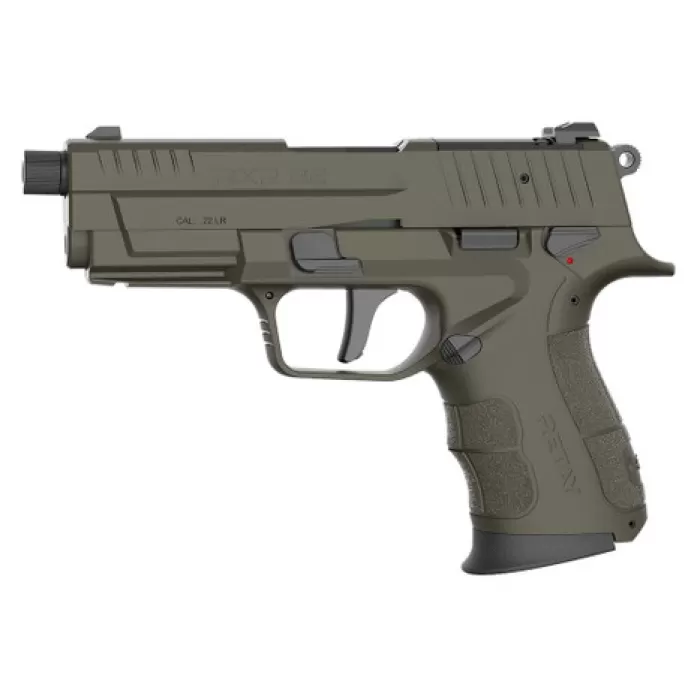 Retay USA RXP22OD10TH RXP 22 LR 10+1 4" Black Threaded Barrel, OD Green Cerakote RMR/RMSc Optic Ready/Serrated Slide, OD Green Cerakote Polymer Frame w/Accessory Rail, Textured Grip Retay USA RXP22OD10TH RXP 22 LR 10+1 4" Black Threaded Barrel, OD Green Cerakote RMR/RMSc Optic Ready/Serrated Slide, OD Green Cerakote Polymer Frame w/Accessory Rail, Textured Grip