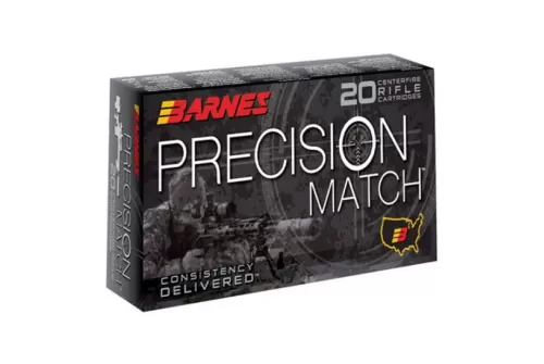Barnes Bullets Precision Match Brass 6.5 PRC 145 Grain 20-Rounds OTMBT