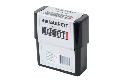 Barrett Firearms Ammo 416bar 452gr Mtac 80rd