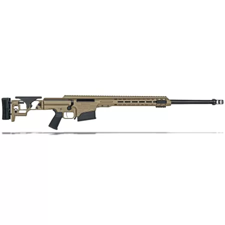 Barrett MRAD, 300 Norma Magnum, 26" Fluted Barrel, FDE, Folding Stock, 10rd