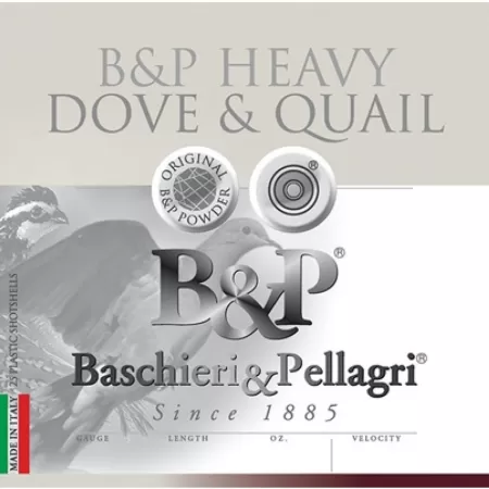 Baschieri & Pellagri Dove & Quail Shotshells- .410 ga 2-1/2 In 1/2 oz Size 8 1210 fps 25/ct, 410BD8