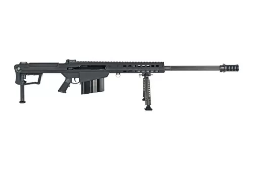 Barrett 20184 M107A1  50 BMG 10+1 29" Fluted Barrel, Picatinny Rail Receiver, M-LOK Handguard, QD BiPod Forend, Black Polymer Grip