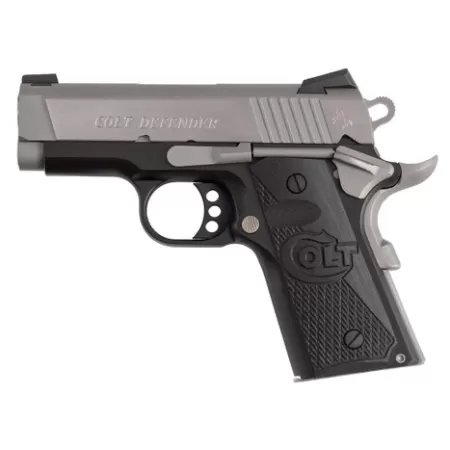 COLT'S MANUFACTURING Defender Two-Tone 45 ACP 3in 7rd Cerakote/Stainless Pistol (O7800XE-TT)
