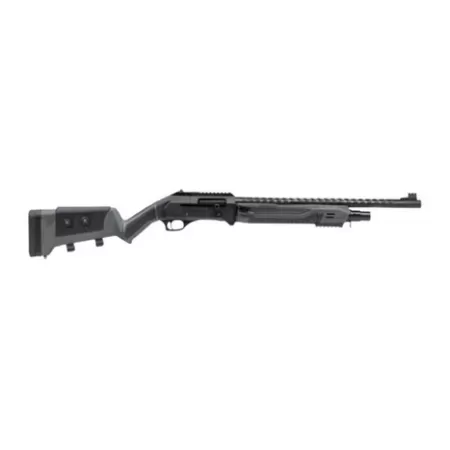 Panzer Arms PAFS1PROFSGRA FS1 Pro 12 Gauge Semi-Auto 3" 4+1 20" Black Shrouded Barrel, Gray Cerakote Receiver w/Picatinny Rail, M-LOK Handguards, Black Adj Cheekrest Synthetic Stock, Picatinny Rail Fo