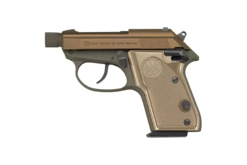 Beretta Tomcat TB .32 ACP Pistol, FDE - J320126