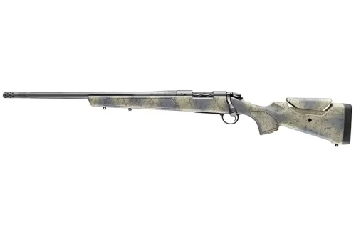 Bergara B-14 Sierra Left Handed 7mm PRC, 22" Threaded Barrel, Wilderness Camo w/ Black Webbing, 3rd