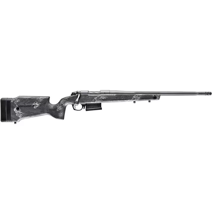 Bergara Crest Carbon 308 Winchester, 20" Threaded Barrel, 5rd Black/Gray Sponge Carbon Fiber Stock Bergara Crest Carbon 308 Winchester, 20" Threaded Barrel, 5rd Black/Gray Sponge Carbon Fiber Stock