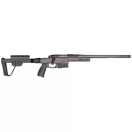 Bergara Mgmicro Lte 6.5 Creedmoor, 18" Threaded Barrel, 5rd, Black/Gray Cerakote, XLR Magnesium ATOM Chassis