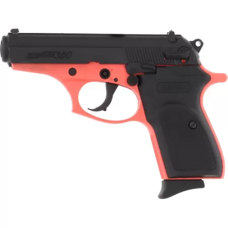 Bersa Thunder .380acp 3.5" 8rd Coral Cerakote Slide/matte Frm