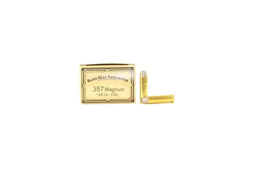 Black Hills Ammunition Handgun, Blkhills Dcb357n1     357mag 158gr Cnl       50/10