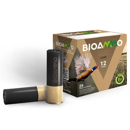 Bio Ammo LUX 12 Gauge 2-3/4in #9 1-1/8oz Waterfowl Shotshells - 25 Rounds