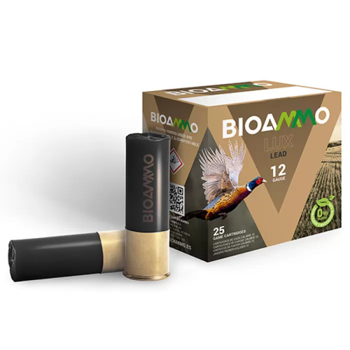 Bio Ammo LUX 12 Gauge 2-3/4in #9 1-1/8oz Waterfowl Shotshells - 25 Rounds