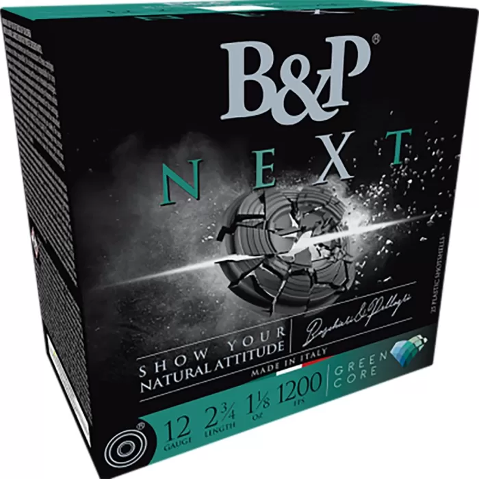 B&P Ammunition Next 12 Gauge 2.75" 1 1/8 oz 7.5 Shot, 25 Per Box / 10 Per Case - 12B18NX7