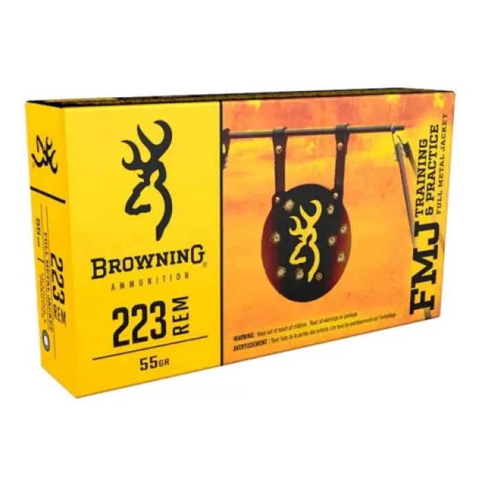 FMJ 223 REMINGTON AMMO - 105-004-659WB 223 REMINGTON 55GR FULL METAL JACKET 20/BOX FMJ 223 REMINGTON AMMO - 105-004-659WB 223 REMINGTON 55GR FULL METAL JACKET 20/BOX