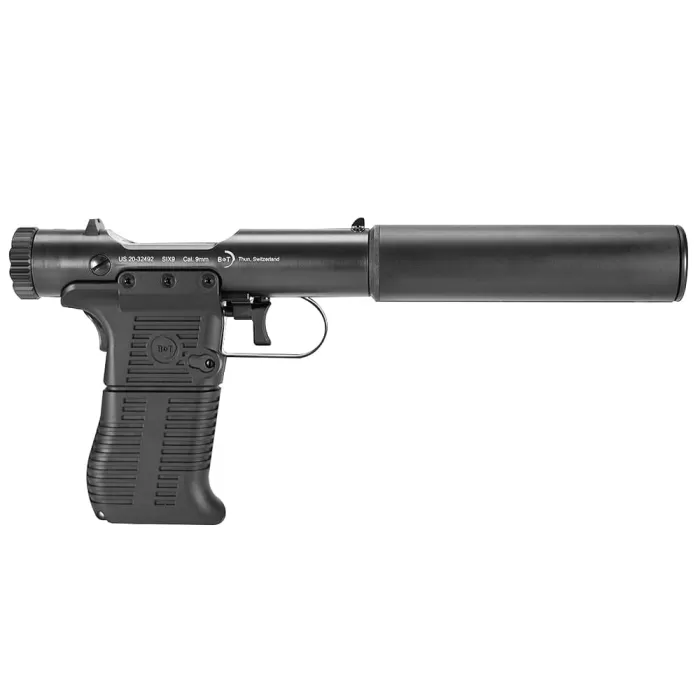 B&T Station Six 9mm 5" Barrel 9-Rounds with Suppressed Barrel