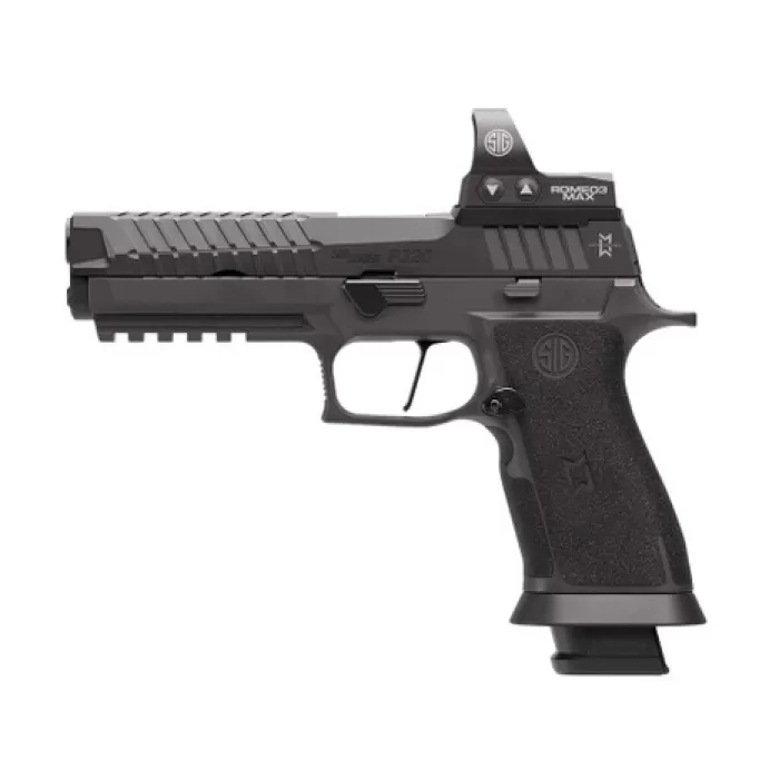 SIG SAUER P320-Max 2.0 9mm 5in 4x21rd Black Striker Pistol w/ Romeo3 Max (320X5-9-MAXM2)