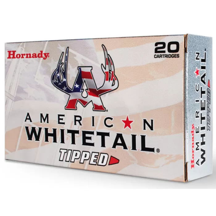 Hornady 80601 American Whitetail 7mmRemMag 154gr 20 Per Box/10 Case