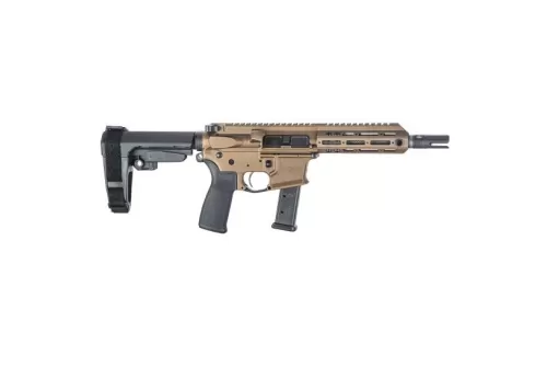 Christensen Arms CA9mm 9mm Pistol w/ SBA3 7.5" Burnt Bronze - 810-11006-01