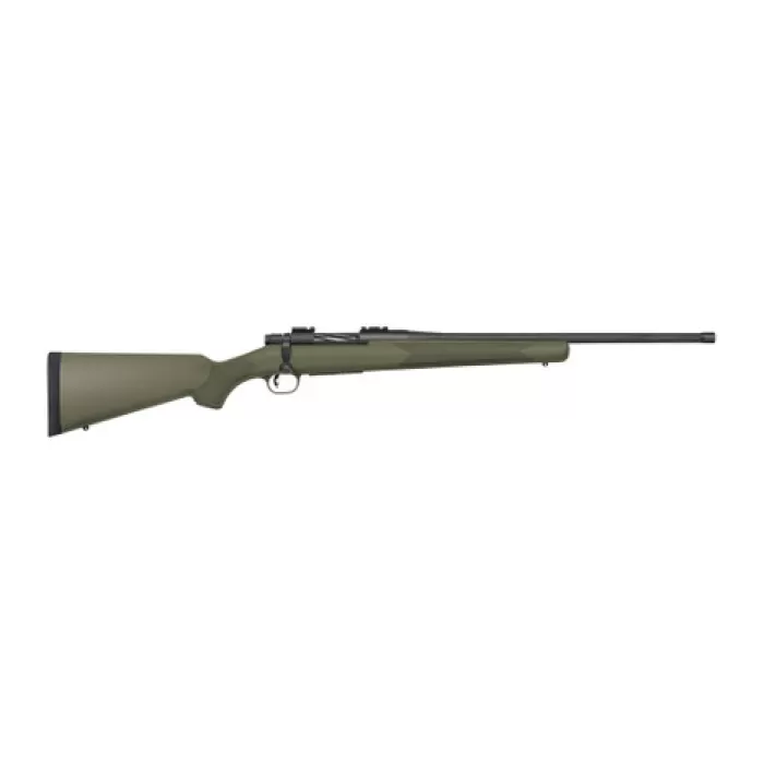 Mossberg 28225 Patriot 400 Legend 4+1 20" Matte Blued Threaded Barrel, OD Green Synthetic Stock