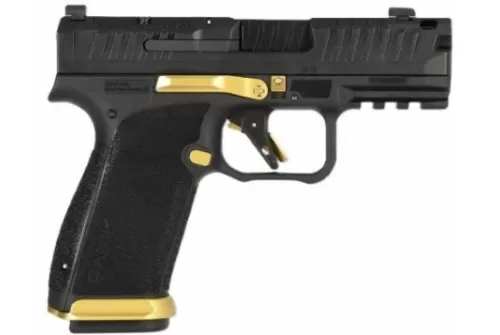 Canik METE MC9 Prime 9mm 3.65" OR NS 2-17Rd Black/Gold Talo Limited Edition