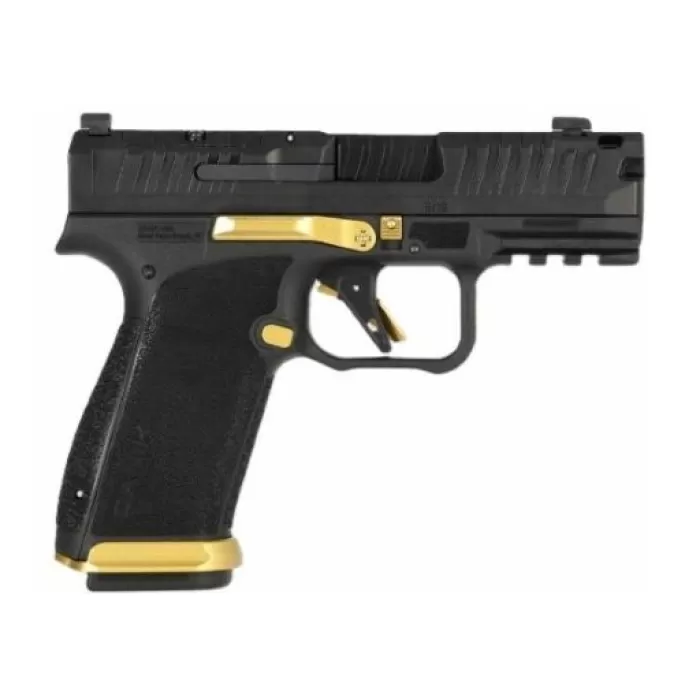 Canik METE MC9 Prime 9mm 3.65" OR NS 2-17Rd Black/Gold Talo Limited Edition