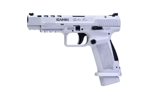 Canik TP9SFx Whiteout Optics Ready 9mm Pistol, White - HG6618-N