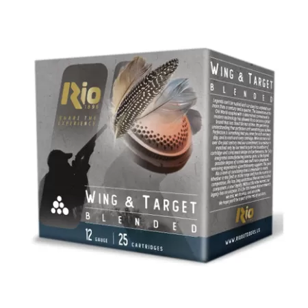 RIO WT328     WING&TARGT 12G 2 3/4 1-1/8 8   25/10
