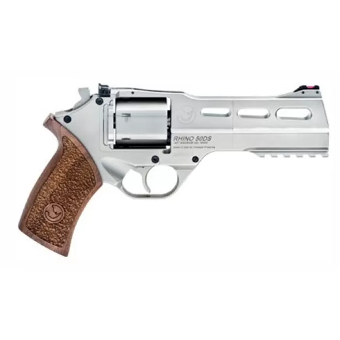 Chiappa Firearms Rhino 50Ds 40S&W 5" Nickel ADJ 340.233 Chiappa Firearms Rhino 50Ds 40S&W 5" Nickel ADJ 340.233