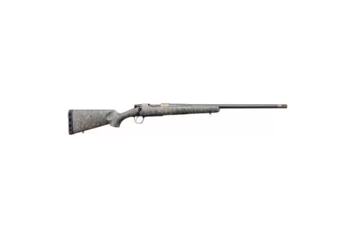 Christensen Arms Ridgeline 6.5 Crd Bolt-Action Rifle, Green w/ Black and Tan Webbing - 801-06020-00
