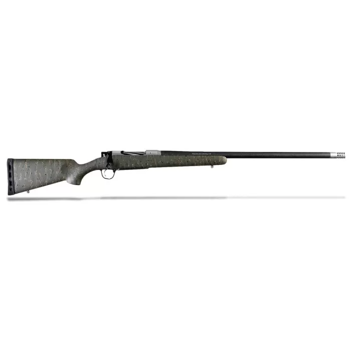 Christensen Arms Ridgeline 30 Nosler Green W/ Black and Tan Webbing Rifle CA10299-P15413 Christensen Arms Ridgeline 30 Nosler Green W/ Black and Tan Webbing Rifle CA10299-P15413