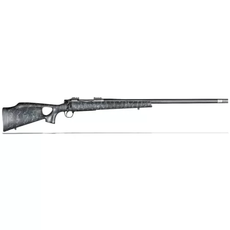 Christensen Arms 28 Nosler 26In 1/9 Aerograde Thumbhole Black W/Gray Webbing Stock CA10269-815321|CA10269-815321
