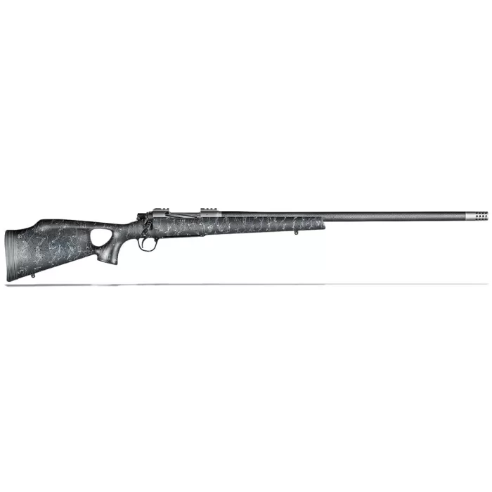 Christensen Arms 28 Nosler 26In 1/9 Aerograde Thumbhole Black W/Gray Webbing Stock CA10269-815321|CA10269-815321