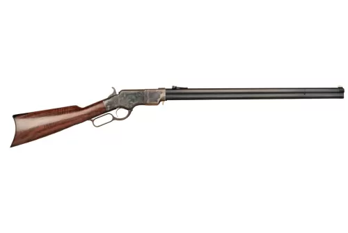 Cimarron 1860 Henry .44-40 - 24" Steel Frame Blued Walnut