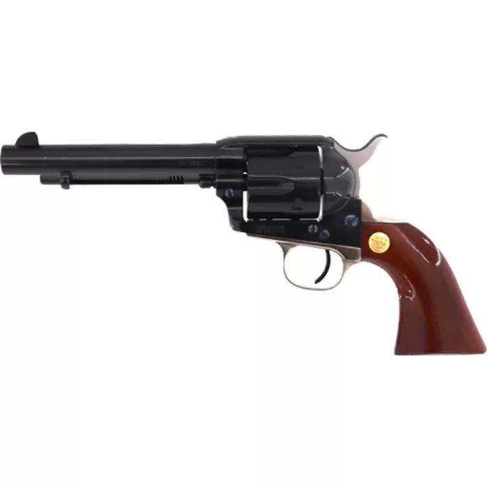 Cimarron Pistoleer .45 Long Colt 5.5" Barrel 6rd Blued Finish Walnut Grip Cimarron Pistoleer .45 Long Colt 5.5" Barrel 6rd Blued Finish Walnut Grip