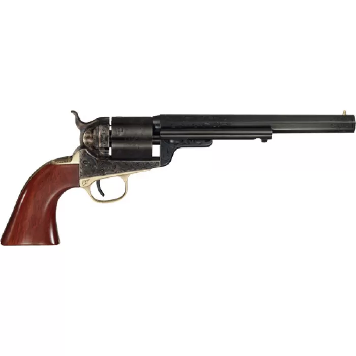 Cimarron Richards Mason 1851 Conv .38 SPL, 7 1/2" Barrel, Wild Bill Engraving, 6rd Cimarron Richards Mason 1851 Conv .38 SPL, 7 1/2" Barrel, Wild Bill Engraving, 6rd